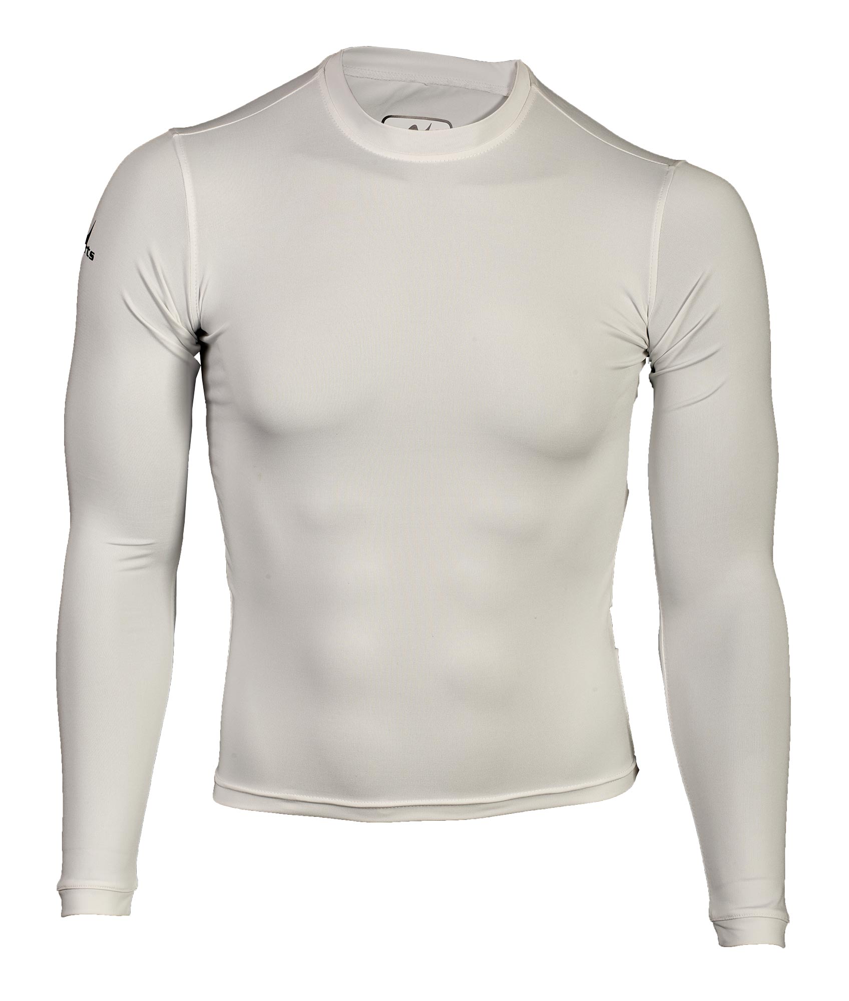 Compression Shirt langarm weiß – Bild 6