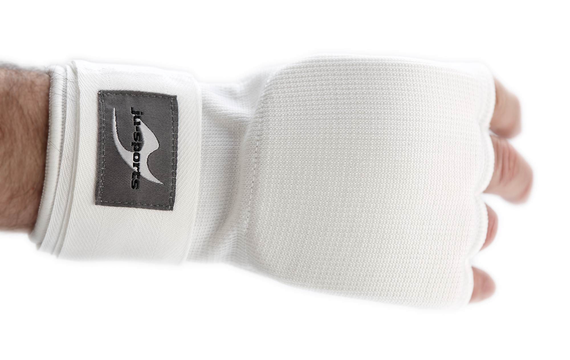 Innenboxhandschuhe mit Bandage weiß – Bild 3