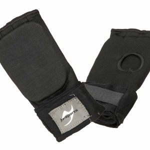 Innenboxhandschuhe mit Bandage schwarz