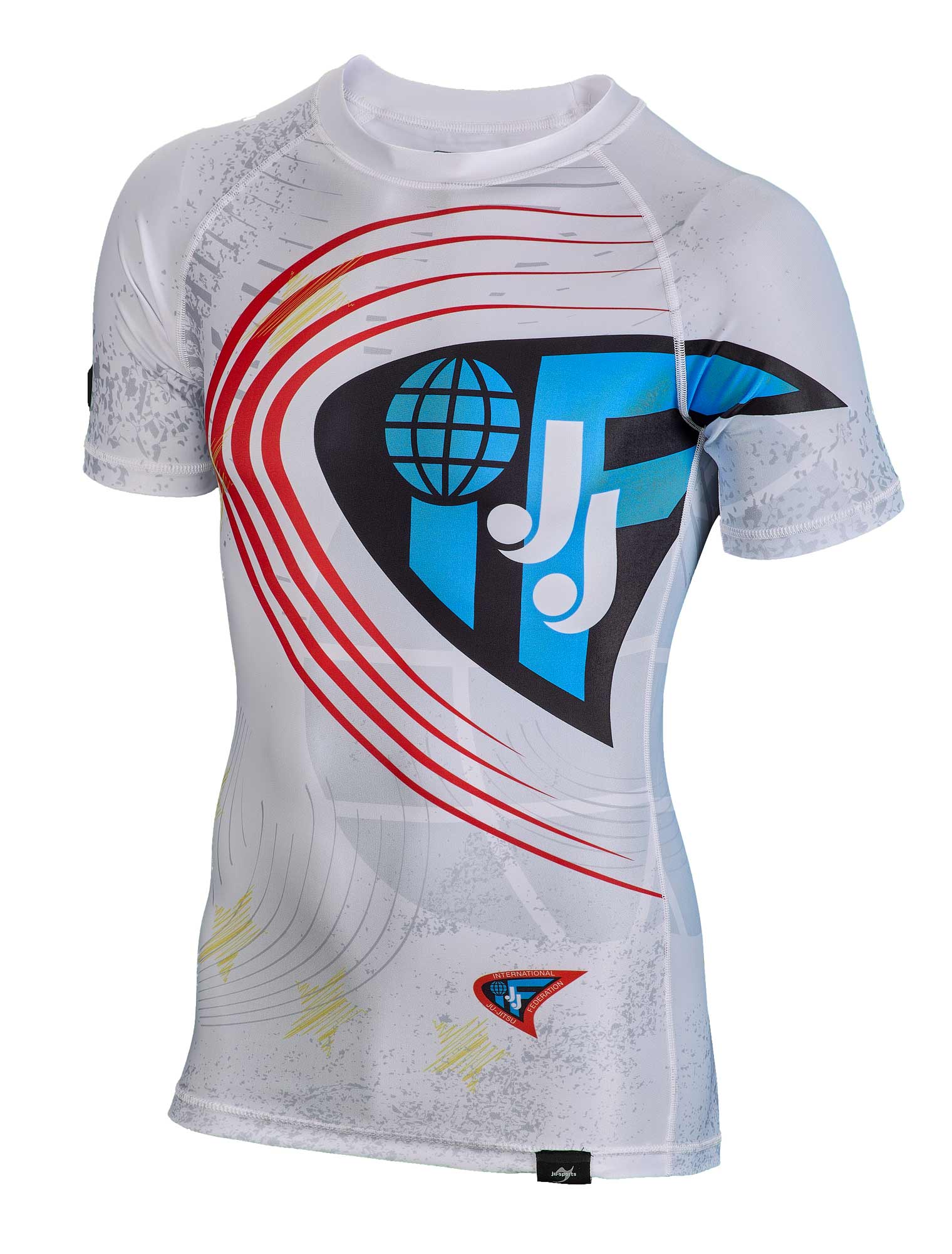 Rashguard kurzarm weiß - JJIF approved – Bild 3