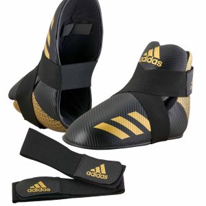 adidas Pro Kickboxing Fußschutz black/gold, adiKBB300HD