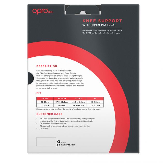 OPROtec Kniebandage mit offener Patella, 5729 – Bild 4