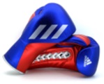 adidas SPEED TILT 750pro Boxhandschuh blau/rot/silber metallic SPD750FG