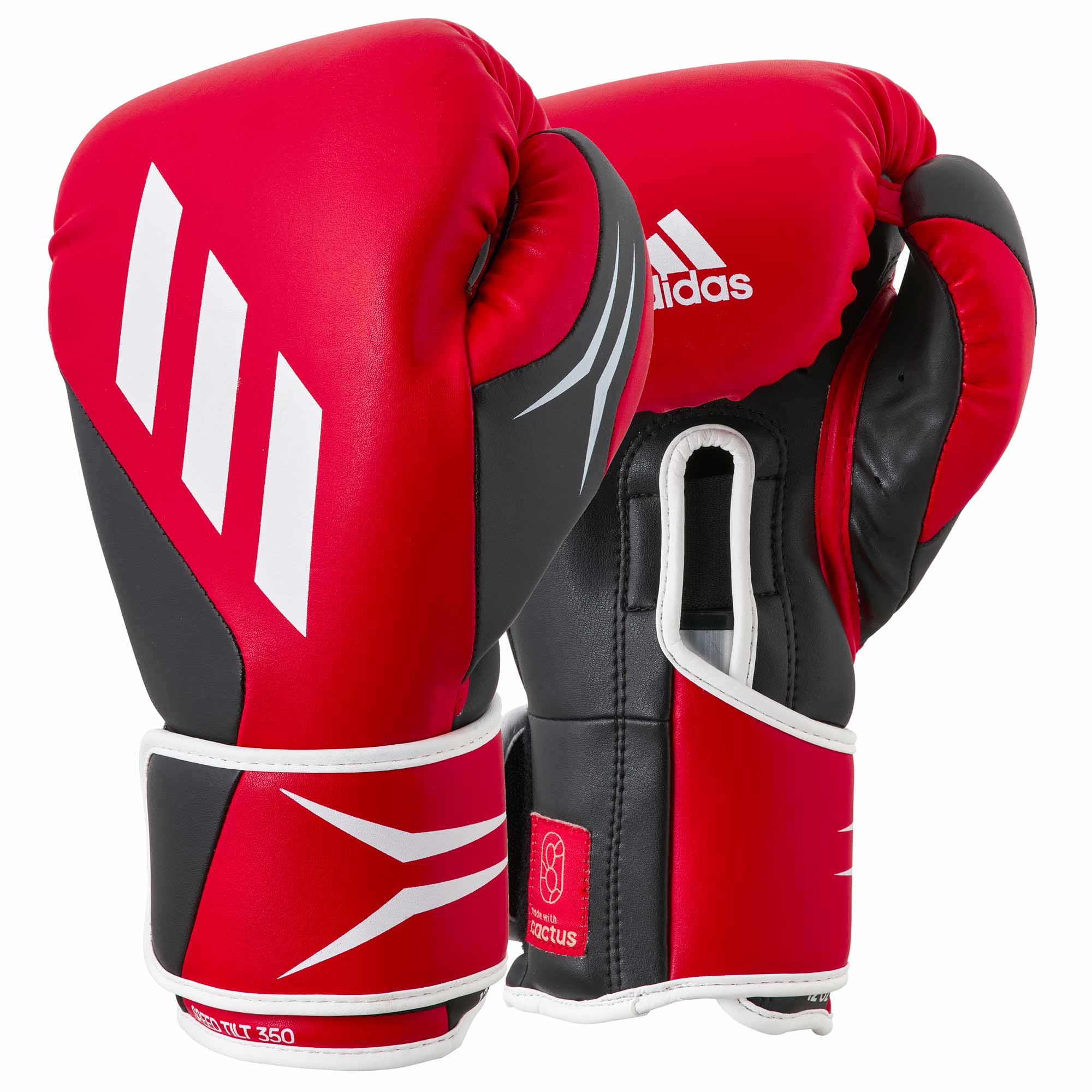 adidas Boxhandschuhe SPEED TILT 350V Pro Rot/Schwarz SPD350VTG – Bild 4