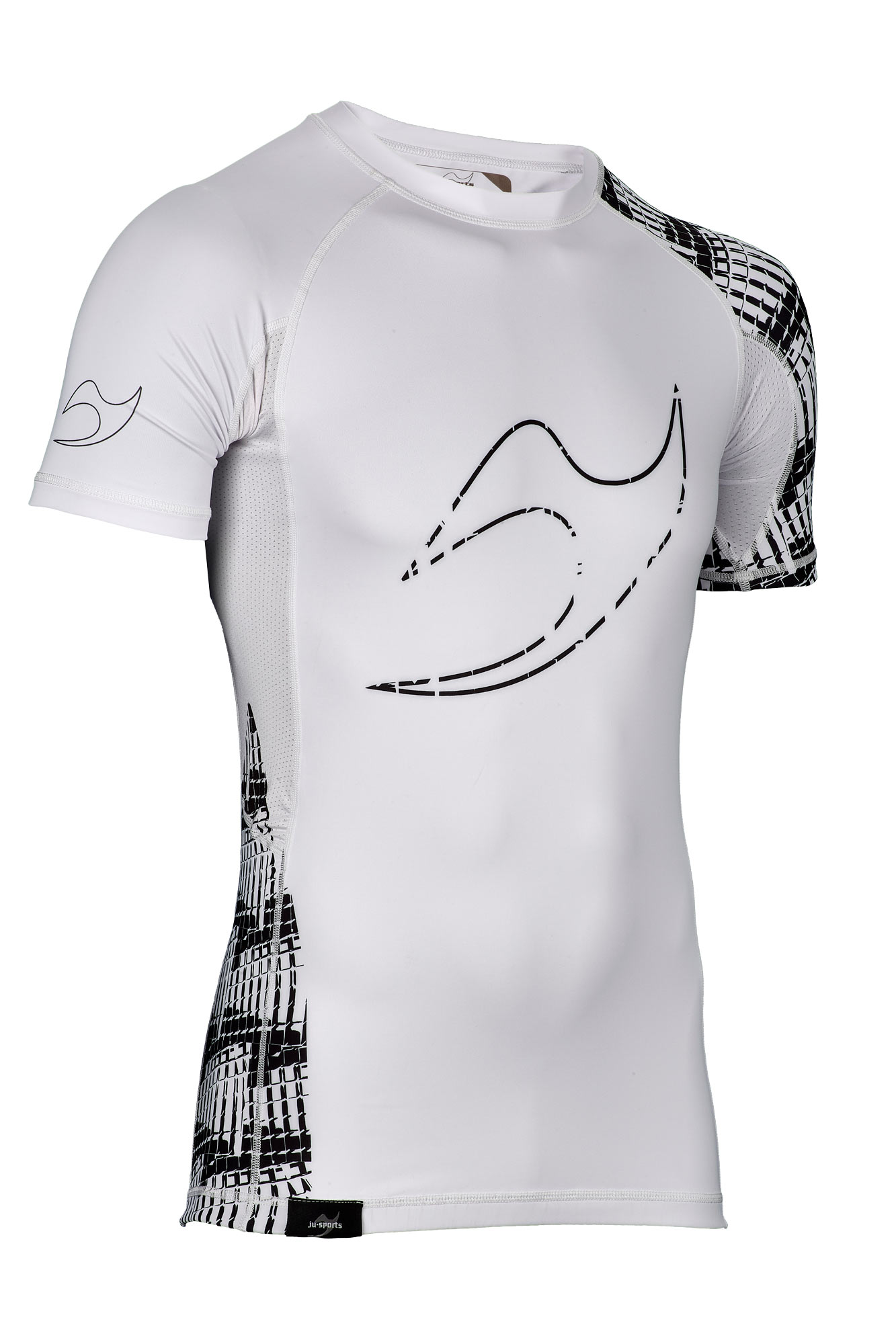 Rank Rashguard RV2 kurzarm Weiß