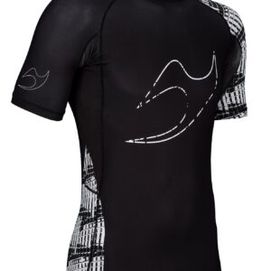 Rank Rashguard RV2 kurzarm Schwarz