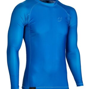 Base Line Rashguard langarm Blau